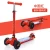 Import Cheap online china stores flashing wheel scooter kids/best 3 wheel kids scooter/logo customized widen pedal kids kick scooter from China