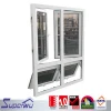 Cheap price Energy saving double glass upvc &amp; pvc door and window
