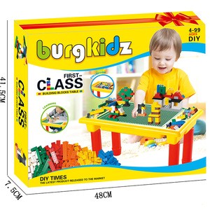 Children Creative Educational Toys Building Blocks Table(1000Pcs)  DIY Toy Bricks Play Set