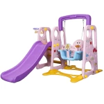 Children Multifunctional Toys Baby Playground Set Indoor Plastic Slide Swing