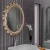 Import China Big Factory Good Price retro gold wall-hanging mirrors for bathroom  Product from China