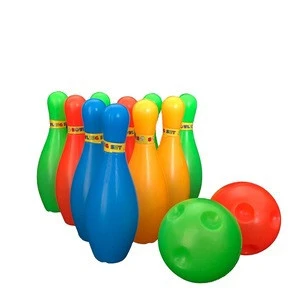 China Colorful Indoor And Outdoor Bowl Ball Games Set Kid Sports Bowling Set Toy