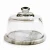 Import China factory wholesale custom marble and wood cheese cake stand tray with glass dome from China