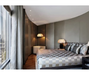 China manufacturer modern hotel bedroom furniture set 5 starv