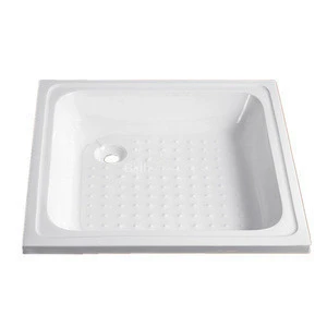 China sanitary ware factory supplier bathroom accessories shower pan acrylic shower tray 3003