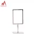 Import China supplier High quality Height adjustable table metal A5 poster frame display stand for shop promotion from China