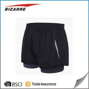 China Supplier under wear design running shorts with zipper pockets