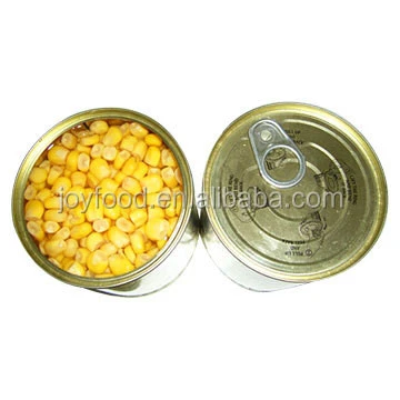 China Whole Kernel Corn Sweet in Canned Packing