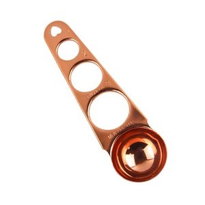 China Wholesale Hot selling Wholesale Amazon Spaghetti Pasta Measure Tool Rose Gold Copper Plated  Pasta and Noodles Measurer