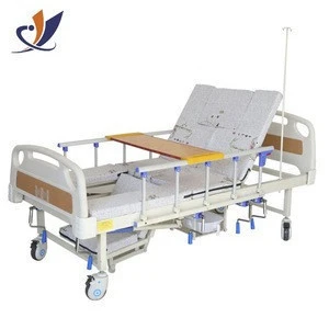 China wholesale sturdy durable manual crank metal hospital bed