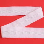 Chinese factory polyester material curtain tape transparent accessory for home use