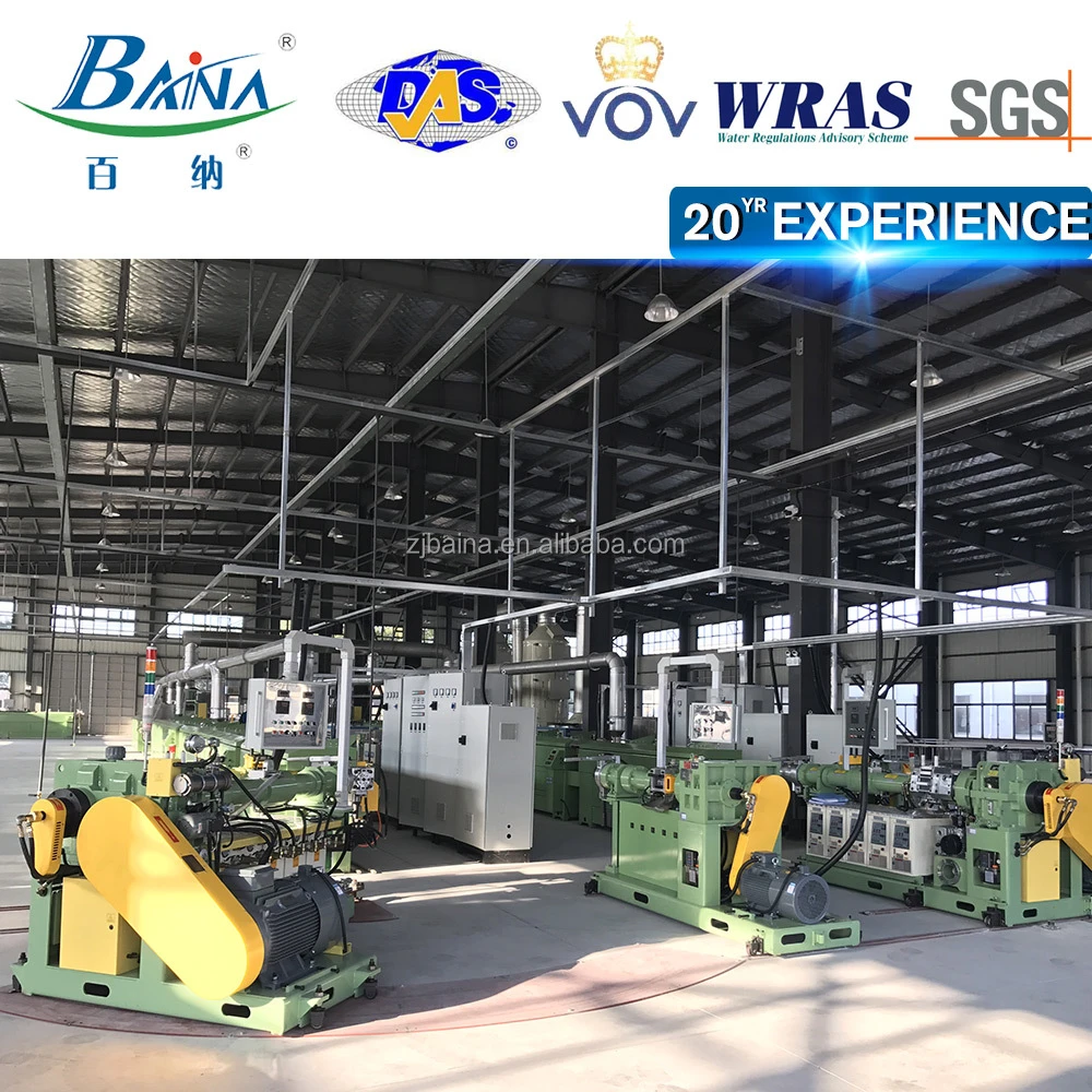 Chinese famous brand rubber extrusion vulcanization production line EPDM rubber profile making machine