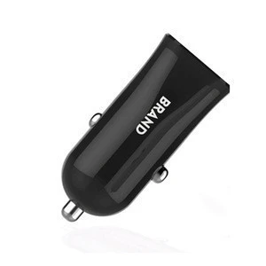 Chinese Manufacturer Black Good Quality Qc 3.0 dual usb Car Charger