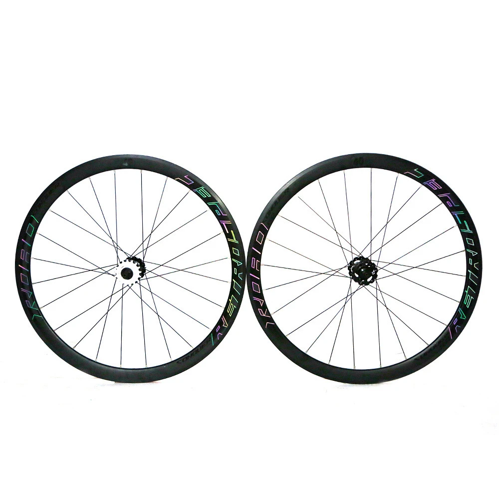 Chinese Sealed Bearings AL7075 Alloy Wheel Rims Bicycle Wheels 700C for Fixie Road Bike
