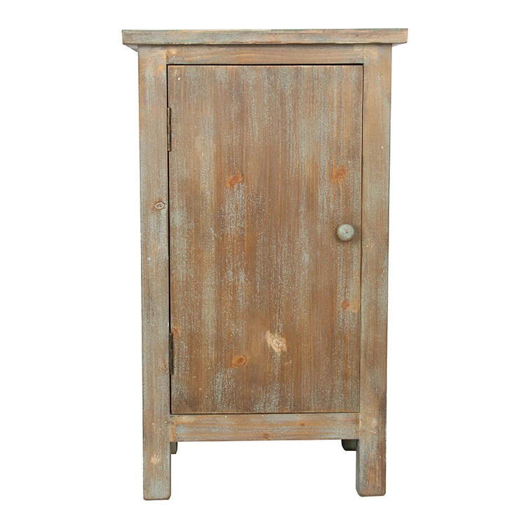 Chinese Wholesale Small Chest Furniture Unique Painted Corner Storage Country Style Cabinet