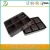 Import chocolate plastic trays packaging vacuum forming customized offset printing golden PET plastic blister tray for chocolate boxes from China