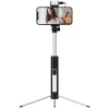 Christmas Gift Benks Universal Wireless Tripod Monopod Selfie Stick With LED Light For Mobile Phone
