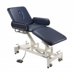 Classic Variable Height 3 Section HI-LOW Massage table with folding luxury siderail