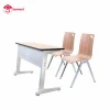 classroom furniture school desk chair wooden plywood mold seat classroom student tables single double desks chairs