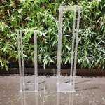 Clear acrylic flower stand wedding decoration acrylic table centerpieces