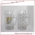 Import clear glass water pitcher with flamingo design from China