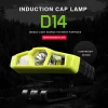 Clip Hat lamp Rechargeable Headlight LED Flashlight LED HEAD LIGHT Outdoor Sport Active Fishing Running At Night