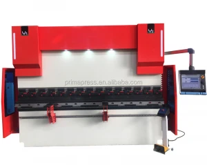 CNC manual sheet bending machine 80Ton hydraulic press brake metal bending machine