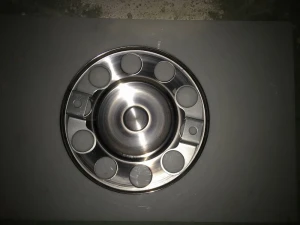 Coach bus 22.5" stainless steel wheel cover 10 hole HC-B-50034