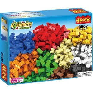 COGO 550pcs Abs Plastic Material DIY Building Blocks Toys Oem Toys Blocks And Bricks