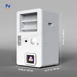 Coin operated distributor automatico sticker carte game tattoo ppokemon card vending machine