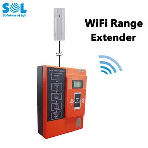 Coin WiFi Router 1km Outdoor Range Extender WiFi Repeater