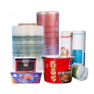 Color Packagecustom Printed Polyolefin Pof Shrink Film Heat Shrink Plastic Wrap Plastic Roll Film