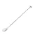 Import color plating bar twisted stirrer long cocktail spoon for mixing with fork from China
