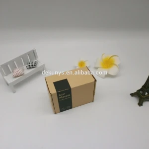 Colored corrugated paper box packaging with air plane