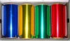 colorful aluminum foil roll for hair beauty