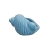Colorful Electroplating Ceramic Conch For Garden Decoration