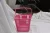 Import colorful plastic supermarket basket from China