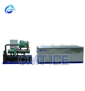 Commercial Block Ice Making Machine 3Ton/3000kg Per Day New Condition Ice  Maker