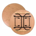 Commercial Hotel Restaurant Folding Used Round Banquet Tables for Sale