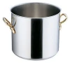 Commercial stainless steel pot that can be used ih cooking heater