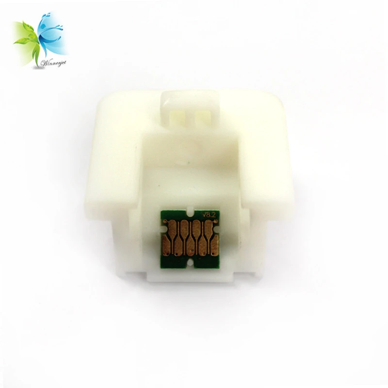 Compatible one time use cartridge chip with Chip holder for Epson F6070 F7070 F7000 F6000 F6200 F7200 F9200 etc