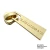 Import Competitive price custom golden color cheap metal zipper pull for cloth / shoe from China