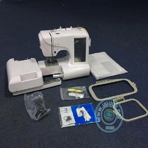 computerized digital embroidery sewing machine for home Custom domestic industrial chain stitch singer