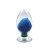 Import Conical Seed Bottle Chicken Heart Bottle Glass Sample Display Bottle with Rubber Plug from China
