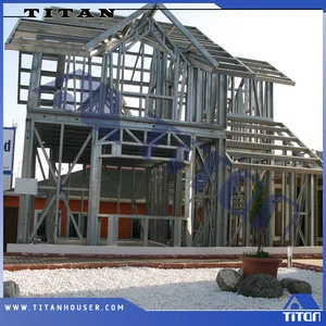 Construction Cold Steel Structure Framing with Gazebo