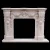 Import Construction home decoration natural stone electric fireplace from China