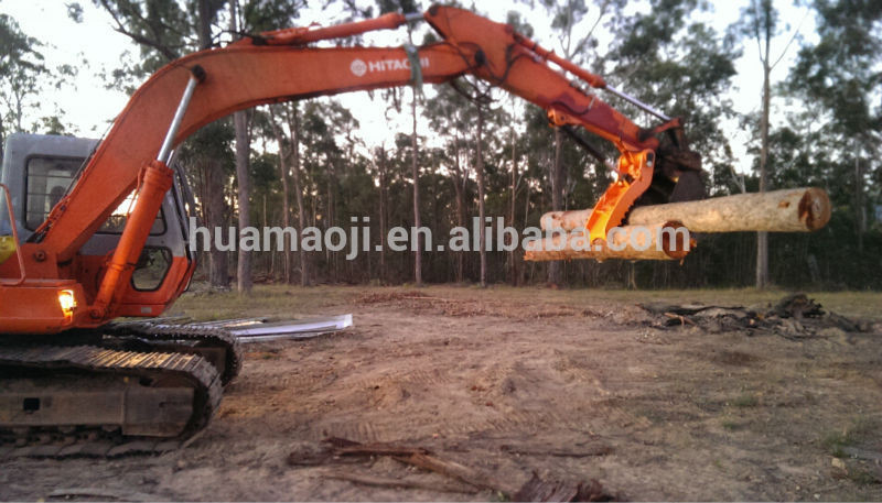 Construction machinery Excavator Attachments Hydraulic Thumbs