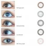 Contact Lenses Gray Soft Glasses Item Color Lens sharingan lense contact lens eye lenses