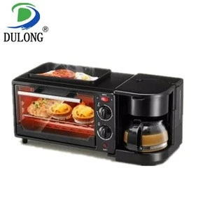 Cook Coffee frying Pan toaster Oven 3 in 1 breakfast maker for home use