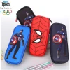 Cool super hero waterproof printing stationery school Pencil pouch box pencil case bag for boys